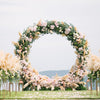 Wedding Circle Backdrop Arch Flowers Balloons Stand Moon Gate Outdoor Indoor Dec