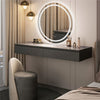 24" Large Wall Mounted Round Bathroom Mirror Premium Backlit Vanity Wall Mirror