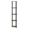 Corner Shelf Stand 3/4/5 Tier Organizer Rack Bathroom Storage Shelves Display