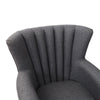 Modern Accent Armchair Single Linen Fabric Wing Back Queen Fireside Sofa Chair