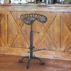 Vintage Industrial Metal Adjustable Tractor Seat Bar Stool 360 ° Swivel Chair