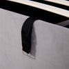 Ottoman Bed Frame Storage Bed Double Size 4ft6 Plush Velvet Upholstered Bed QH
