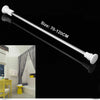 Extendable Telescopic Shower Curtain Rail Pole Bathroom Door Wardrobe Window Rod