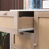 Pastoral Storage Cabinet Cupboard Sideboard Chest Of Drawers W/ 3 Drawers 1 Door