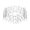 Gabion Baskets Outdoor Cages Stone Wire Mesh Planter Raised Vegetable Bed Steel