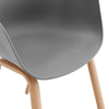 4 Pack Dining Room Chairs Designer Chair Plastic Home Office Commercial Kitchen
