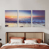 Set of 3 Sea Canvas Wall Art Prints Frameless Canvas Poster Landscape Picture UK