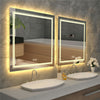 800x800mm Splendent Cube LED Bathroom Mirror with Lights | IP65| Demister| Touch