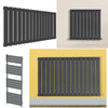 Modern Bathroom Straight Heated Towel Rail Radiator Ladder Warmer Heating