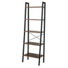 Industrial Shelving Unit Vintage Bookcase Metal Bookshelf Home Storage Furniture