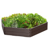 Shape Adjustable Raised Garden Bed Outdoor Planter Box Flower Planting Container
