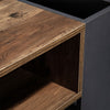 Modern Wooden Coffee Table With Storage Drawer Shelf Living Room Furniture QH