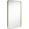 81 x 51cm Bathroom Wall Mirror Rectangular Wall Hanging Mirror Rounded Corner