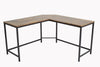 L-Shape Computer Desk Office Workstation Corner Study Desk Industrial Style desk