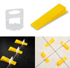 100Pcs Tile Leveling Spacer System Tool Clips & Wedges Flooring Lippage Plier