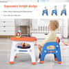 Kids Table and Chair Set Children Activity Art Study Desk Set W/ Building Blocks