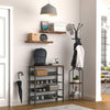 Free Standing Coat Rack Coat Stand w/ an innovative tree-shaped structure