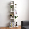 8-Tier Floor Standing Bookcase Tree-Shaped Display Bookshelf w/Rounded Corners