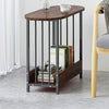 NICEME Narrow Side Table Slim End Table for Living Room Small Bedside Table