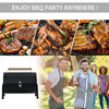 Portable Charcoal Barbecue Grill Garden Outdoor BBQ Cooking for Camping Picnic