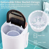 2-in-1 Mini White Portable Washing Machine 3kg Washer Dryer Baby Lingerie