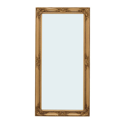 4ft Full Length Mirror Vintage Carved Frame Wall Mirror Hallway Living Room Deco