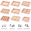 Pink 10 Layers Jewellery Boxes Storage Drawer Cabinet Earing Necklace Organizer