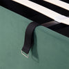 Ottoman Bed Frame Storage Bed Double Size 4ft6 Plush Velvet Upholstered Bed