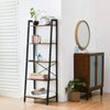 5 Tier Metal Ladder Shelf Shelving Display Rack Plant Stand Storage Shelves Home