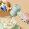 Electric Handheld Food Whisk Blender Dough Hook Egg Cake Baking Mixer Beater NEW