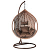 Rattan Hanging Egg Chair Garden Swing Chair Hammock Outdoor Indoor Patio Cushion