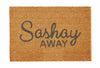 Astley Heavy Duty Printed Coir Doormat with PVC Backing 40 x 60cm Non Slip Mats