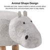 Upholstered Animal Shaped Ottoman Ride-on Footrest Stool Rest Seat TOY Kids New