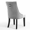 2/4 Dining Room Chairs Tufted Velvet Studded Dining Chair Accent Chair Kitchen