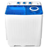 Twin Tub Washing Machine 2-in-1 Washer &Spin Dryer Semi-automatic Laundry Washer