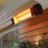 Aluminium Wall Mount Patio Heater Ajustable Power Infrared Outside Garden Warmer