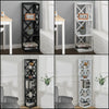 4/6 Tier Bookcase Bookshelf Storage Shelf Unit Display Stand Corner Cube Cabinet