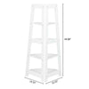 5 Tier Corner Shelf Bookshelf Display Storage Stand Rack Ladder Shelf