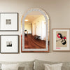 Large Arch Wall Mirror Bathroom Bathroom Living Room Crystal Diamond Glass Strip