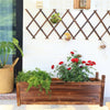 Rectangular Wooden Planter Garden Outdoor Flower DeepTrough Plant Box 30/60/90cm