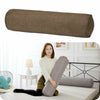 Round Orthopaedic Bolster Pillow Cotton Linen Travel Roll Neck Cushion Headrest