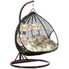 Cocoon Egg Chair Hanging Swing Double Rattan Garden Outdoor Furniture Patio