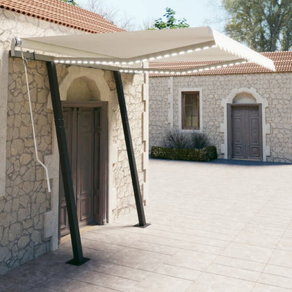 Manual Retractable Awning with 3x2.5 m Q7K6
