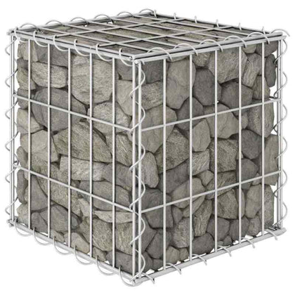 Garden Cube Gabion Raised Bed Galvanised Steel Stone Basket Raised Bed Wire Cage