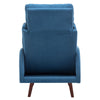 Frosted Velvet Upholstered Recliner Chair Armchair Sleeper Chair Single Sofa Bed