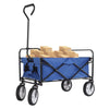 Pull-Along Folding Hand Cart Garden Wagon Trolley Festival Camping Bag Cart