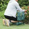 2 in 1 Folding Portable Garden Kneeler Thick Cushion & Tool Bag for Parents Gift