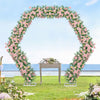 Large Size Hexagon Wedding Arch Frame Balloon Flower Stand Backdrop Hoop 2M-2.4M