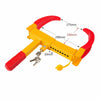 2PCS Wheel Clamp Car Caravan Trailer Motorhome Security Lock Anti-theft Claw UK