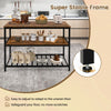 Kitchen Storage Shelf 3-Tier Prep Table Industrial Microwave Stand Rack